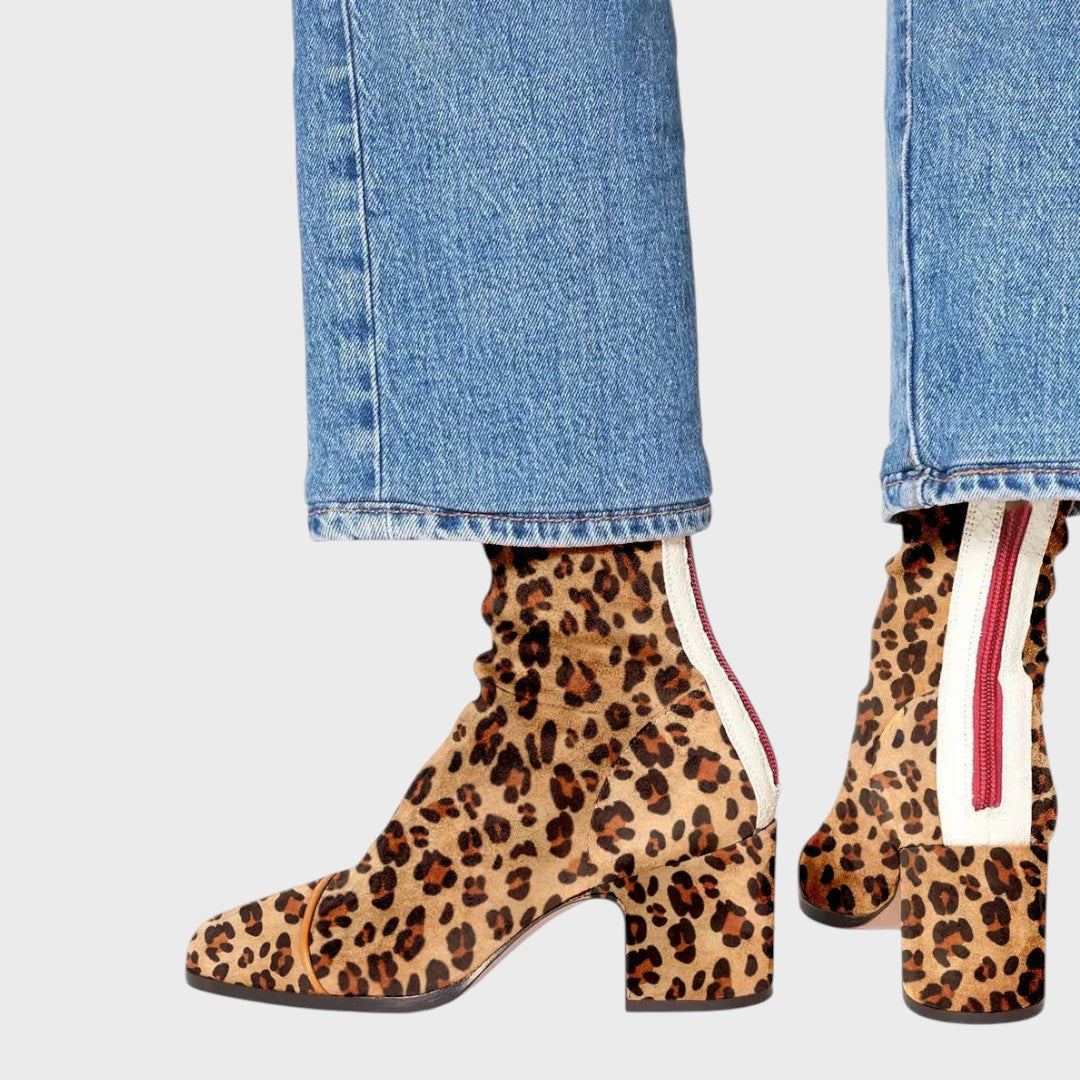 Barbora | Elegantní kozačky na podpatku