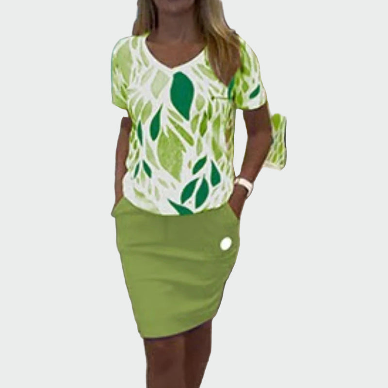 Karolína NeobyčejněSofistikovaná Top A Klasická Sukně