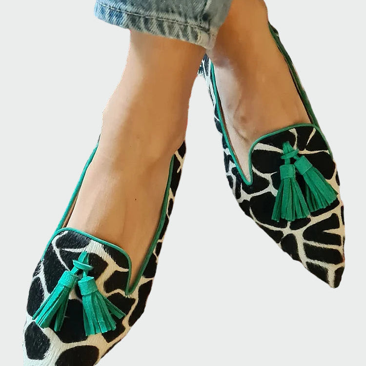 Karolína Sofistikovaná Mokasíny Se Špičkou Každodenní