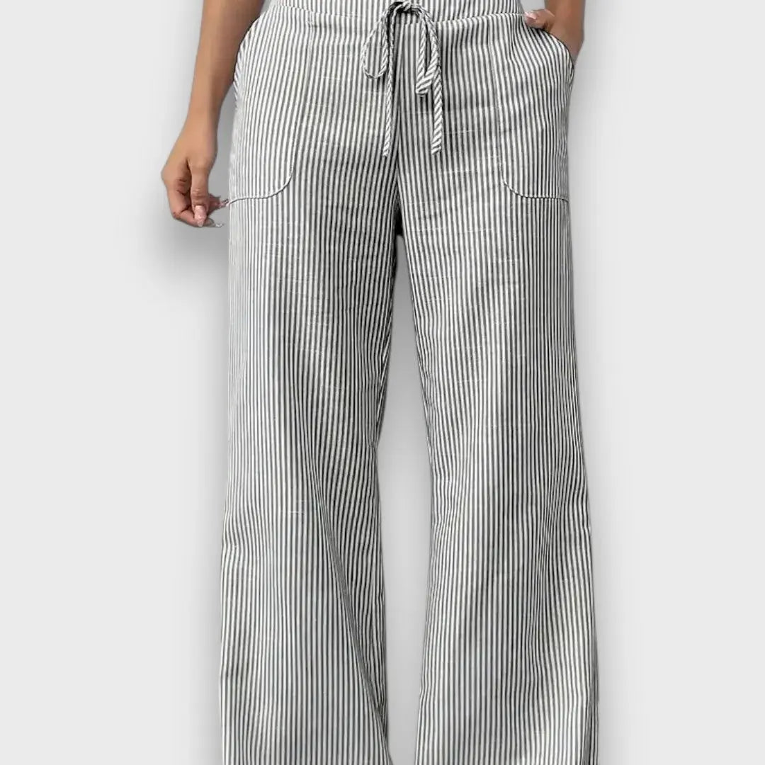 Pants with Thin Stripes