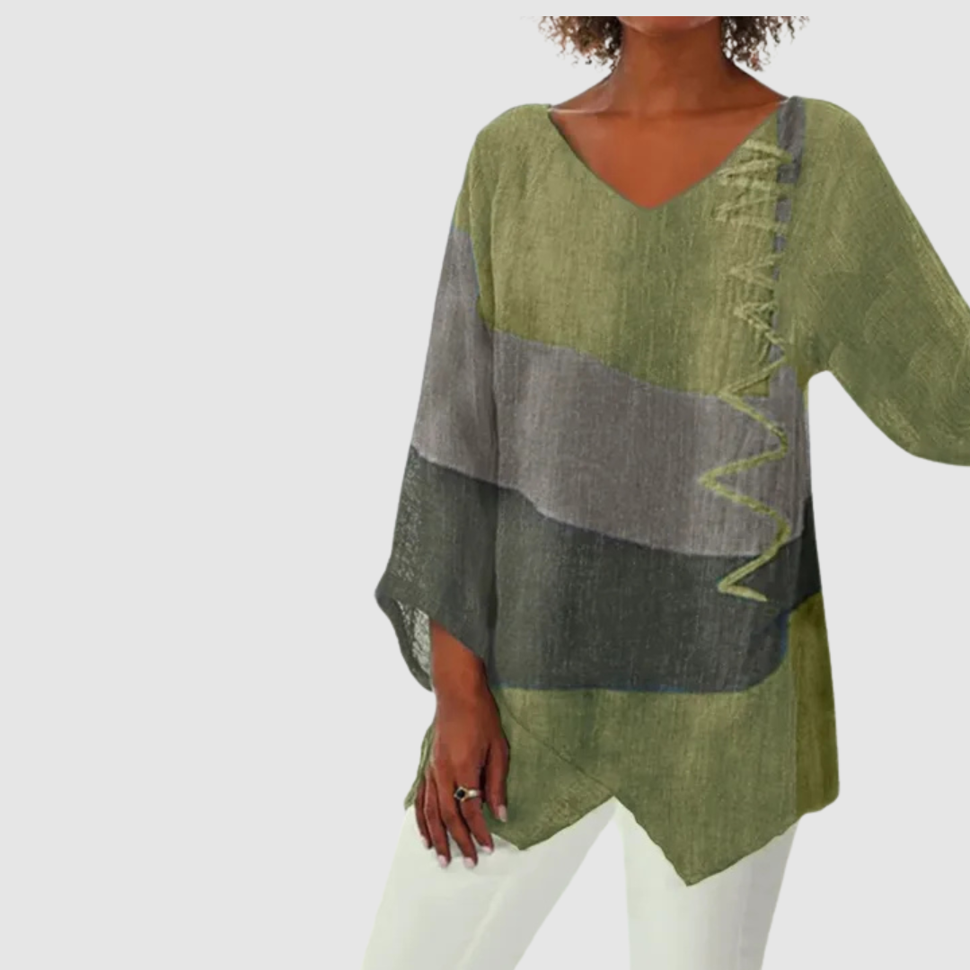 Lucie - Svetr s výstřihem do V