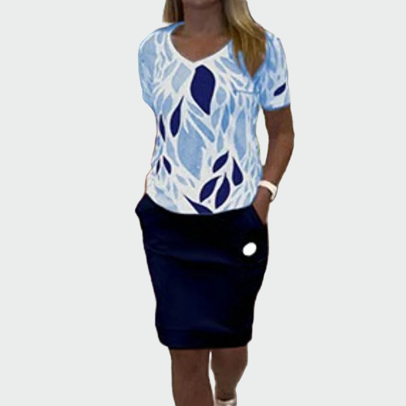 Karolína NeobyčejněSofistikovaná Top A Klasická Sukně