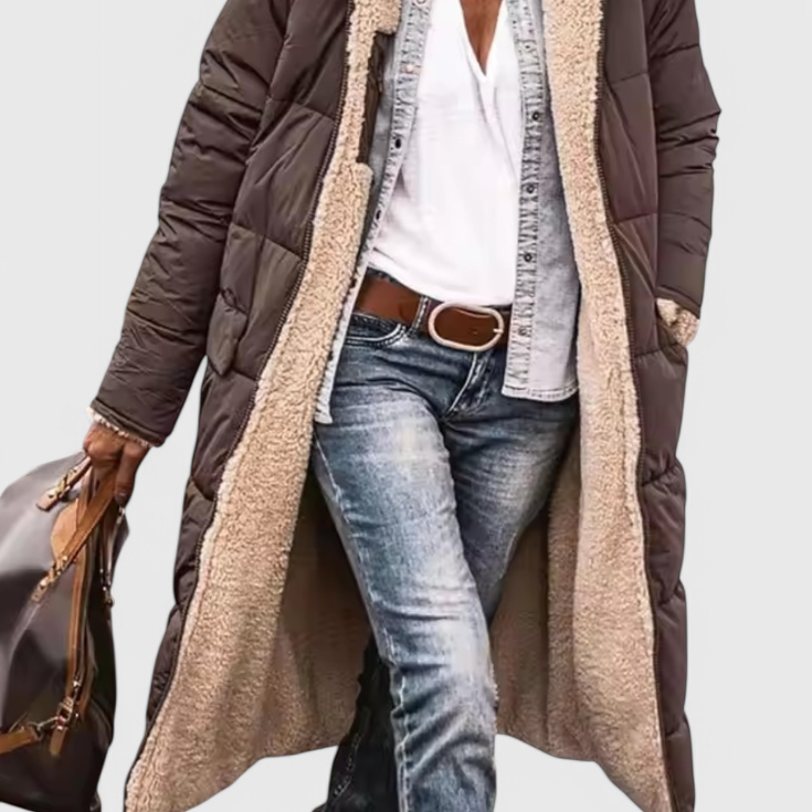 Diaria Mackenzie | Hladká a prošívaná parka pro pohodlí