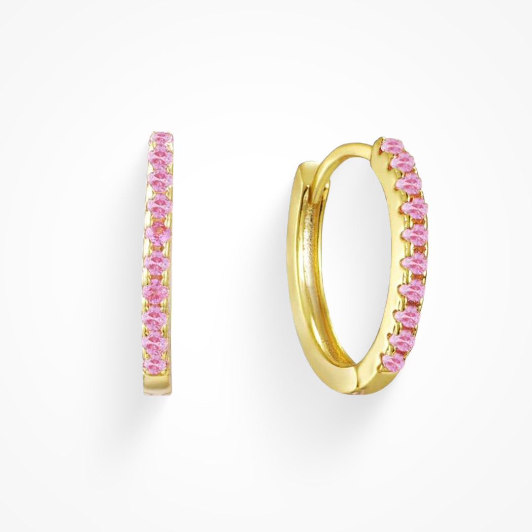 Karolína Elegantní Náušnice Kruhy Nadčasové Lehké