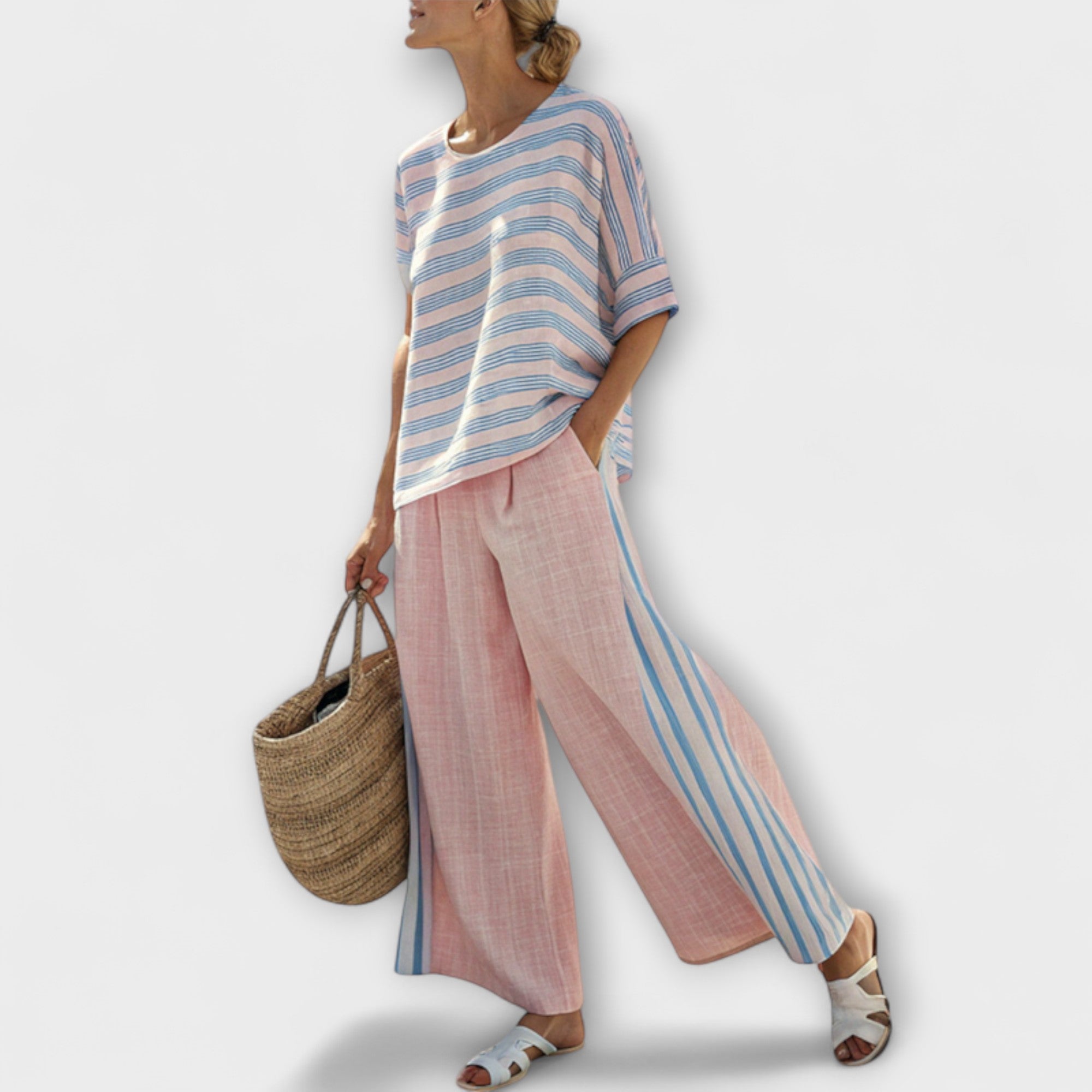 Ivy - Sada květin z bambusového plátna