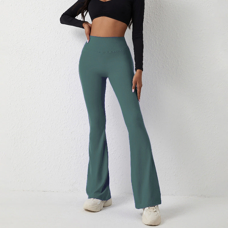 Casual Bell-Bottom Pants