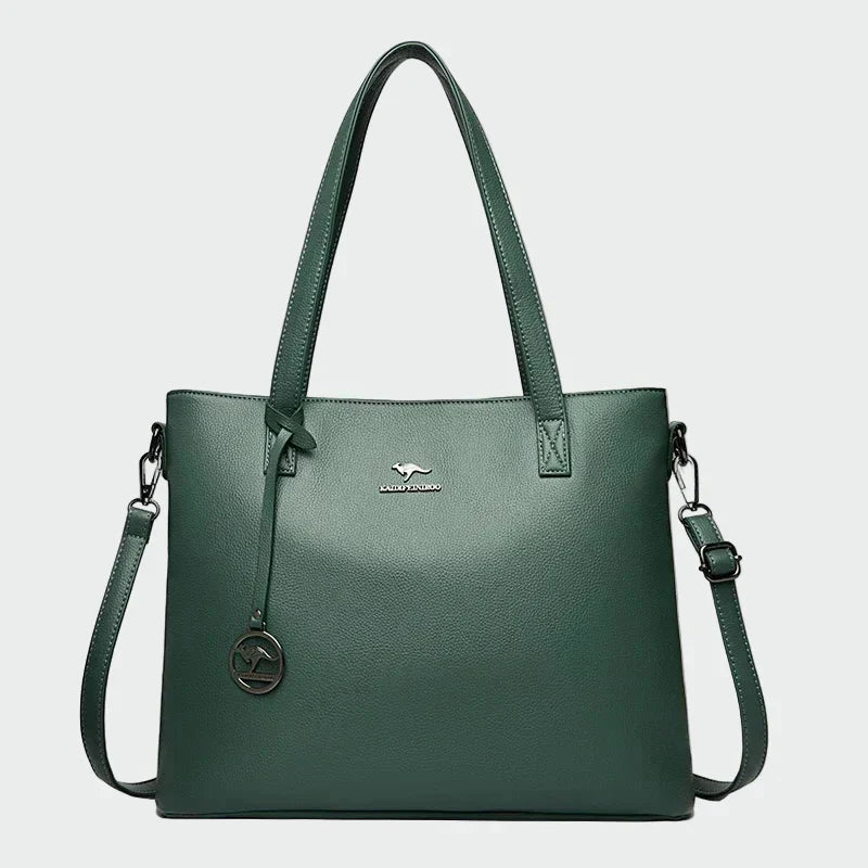 Eva Elegantní Tote Kabelka Minimalistická Prostorná