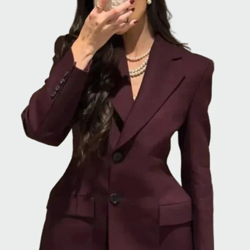 Nikol - Sako s Působivým Střihem a Knoflíky