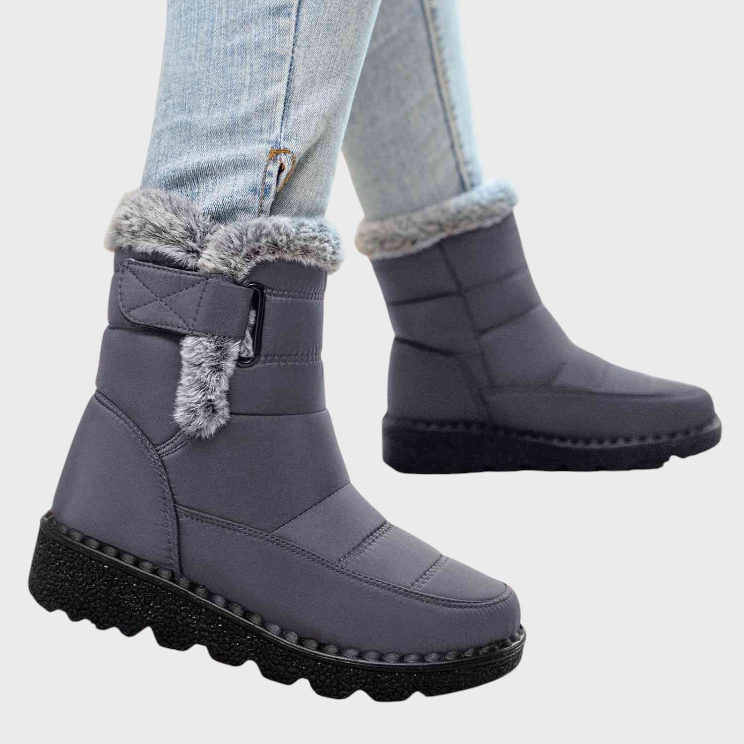 Nora | Zateplené sněhule na suchý zip