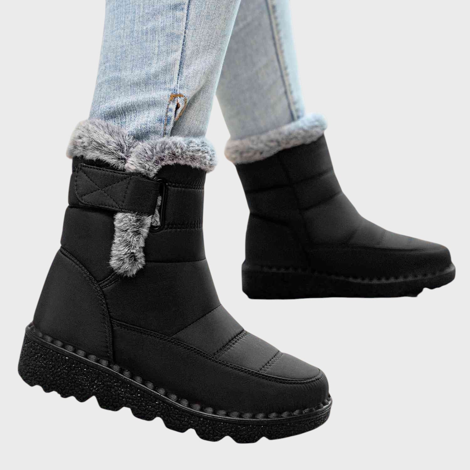 Nora | Zateplené sněhule na suchý zip