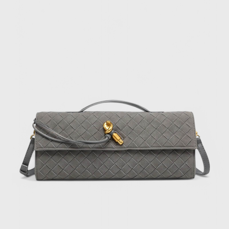 Melanie | Klasická semišová kabelka přes rameno