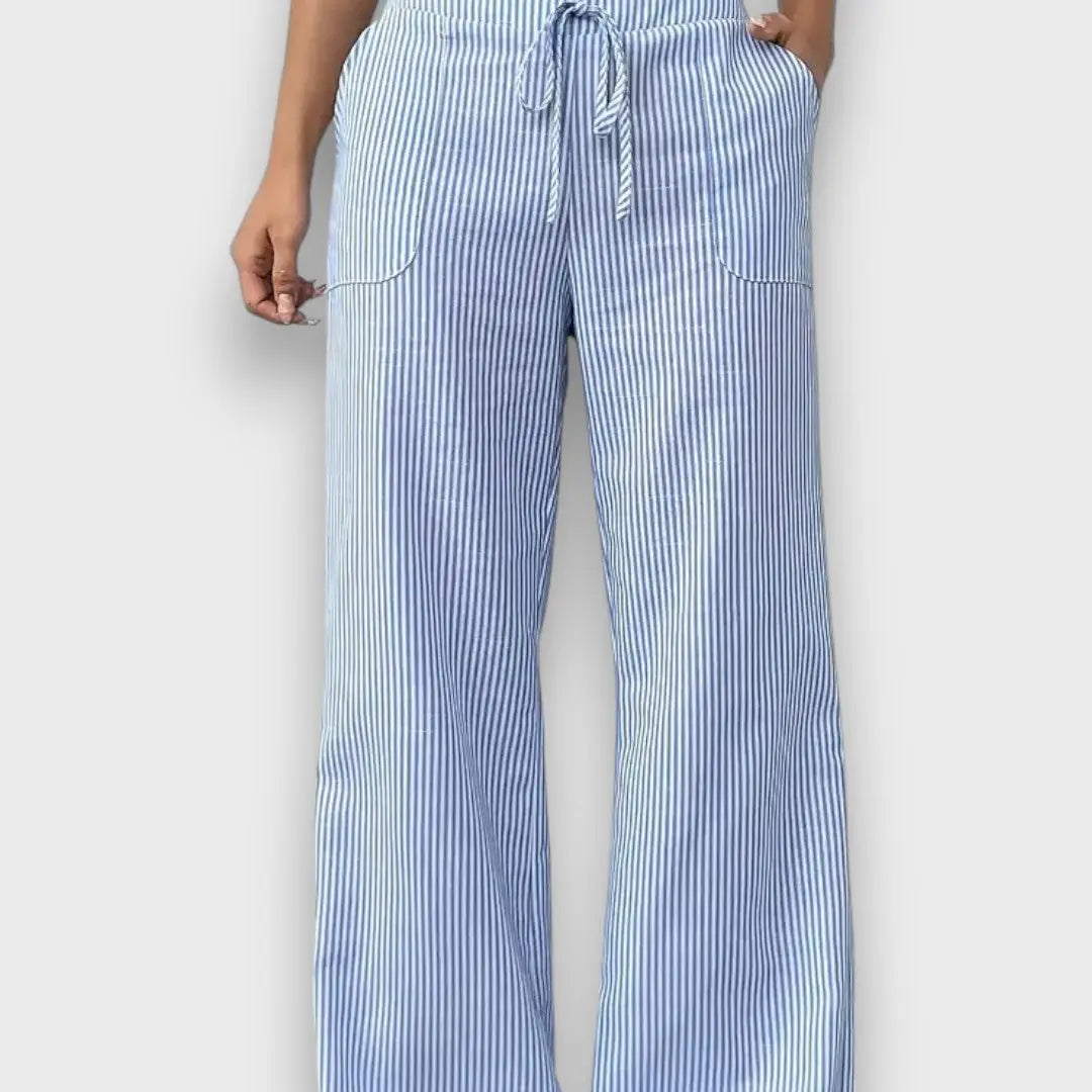 Pants with Thin Stripes