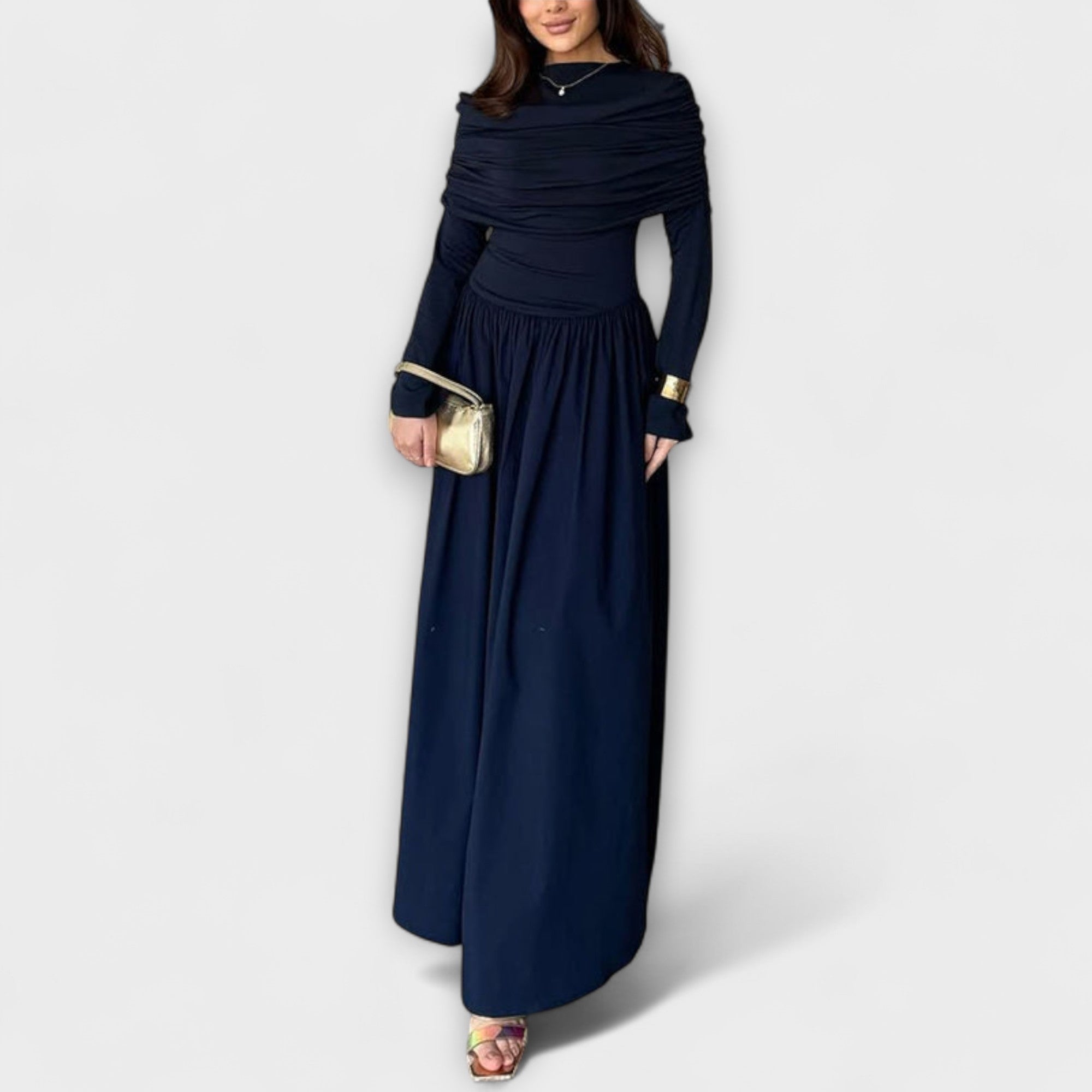 Jessica - Uvolněné skládací šaty