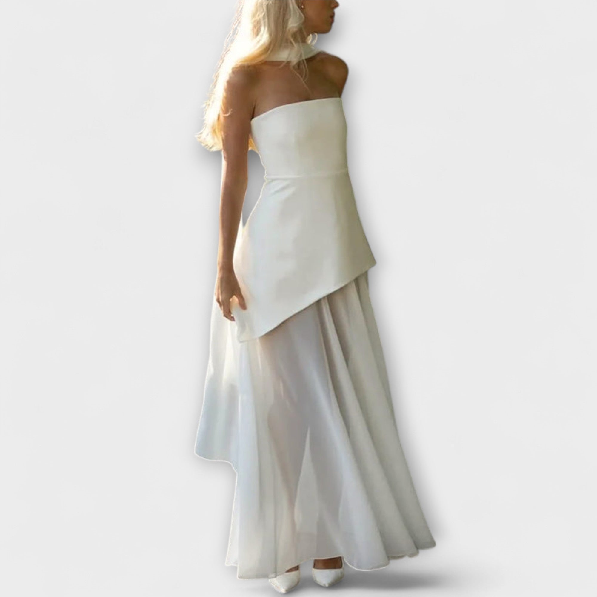 Goldie - Maxi Šaty z Chiffonu