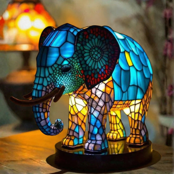 Bimbo - Lampa ve vitrážích