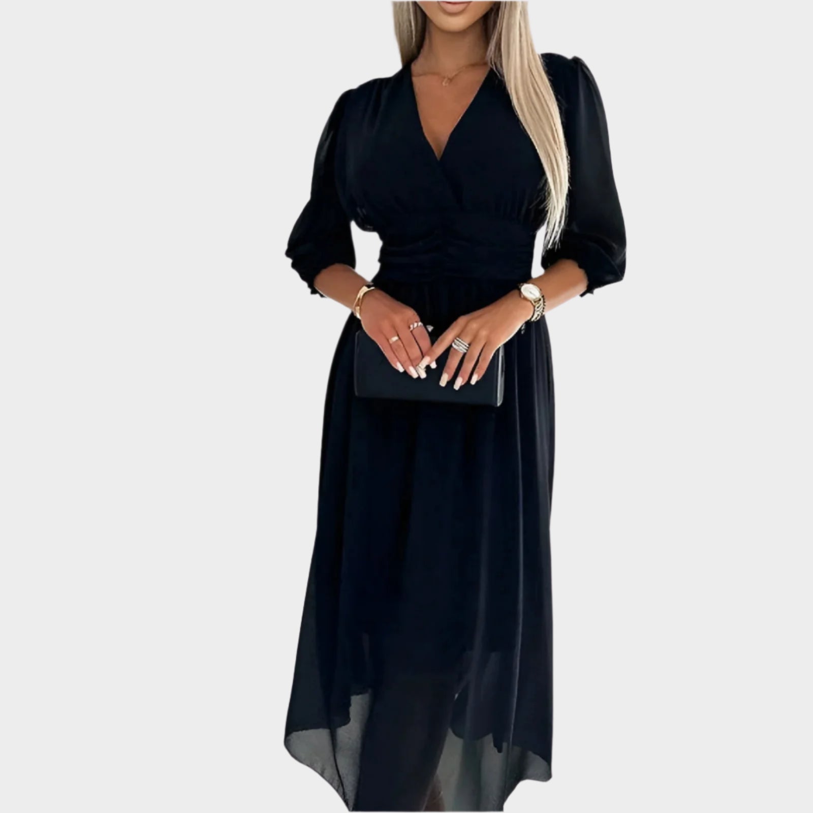 Karolína Sofistikované Midiové Šaty Delikátní Krajka