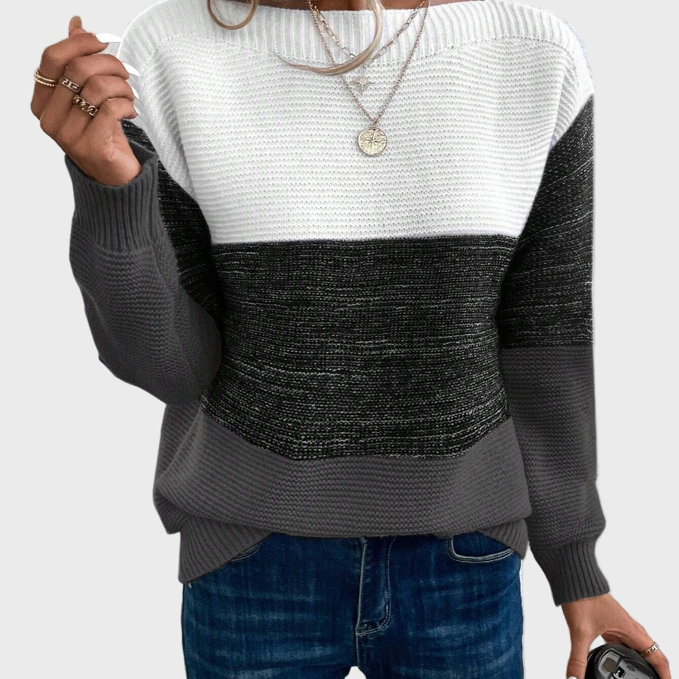 Magdaléna Elegantní Rolákový Svetr Heboučký Hřejivý