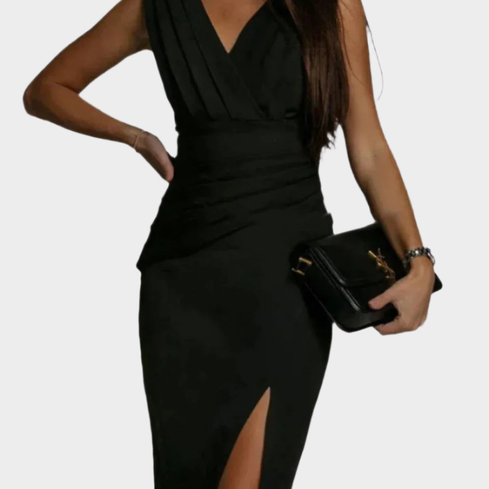 Karolína NadčasověElegantní Midi Šaty Exkluzivně Krajkové