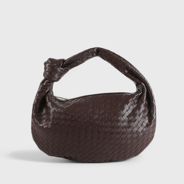 Sage | Střední pletená kabelka přes rameno