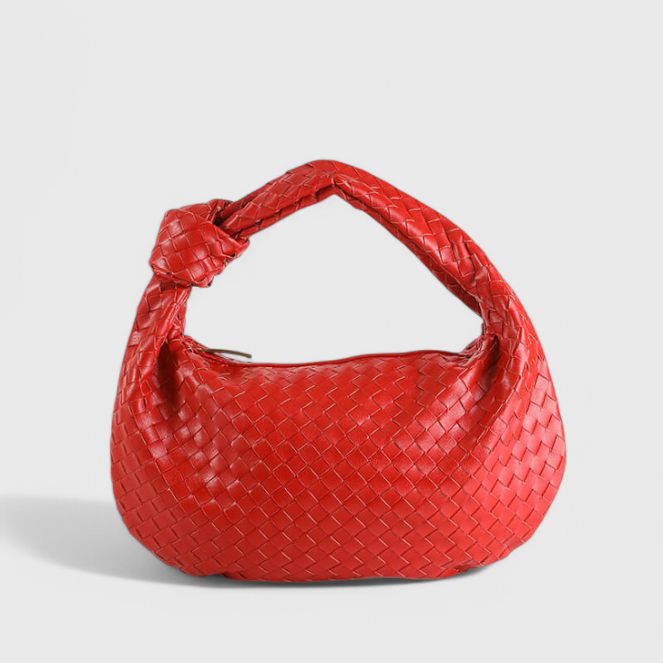 Sage | Střední pletená kabelka přes rameno