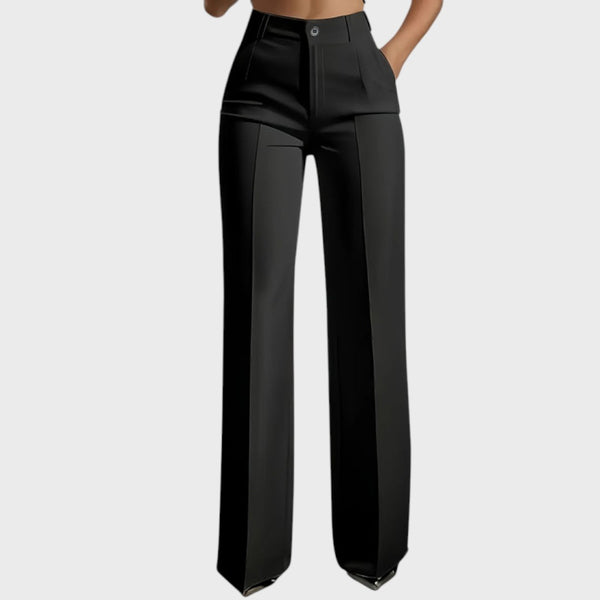 Karolína - Elegantní kalhoty s vysokým pasem