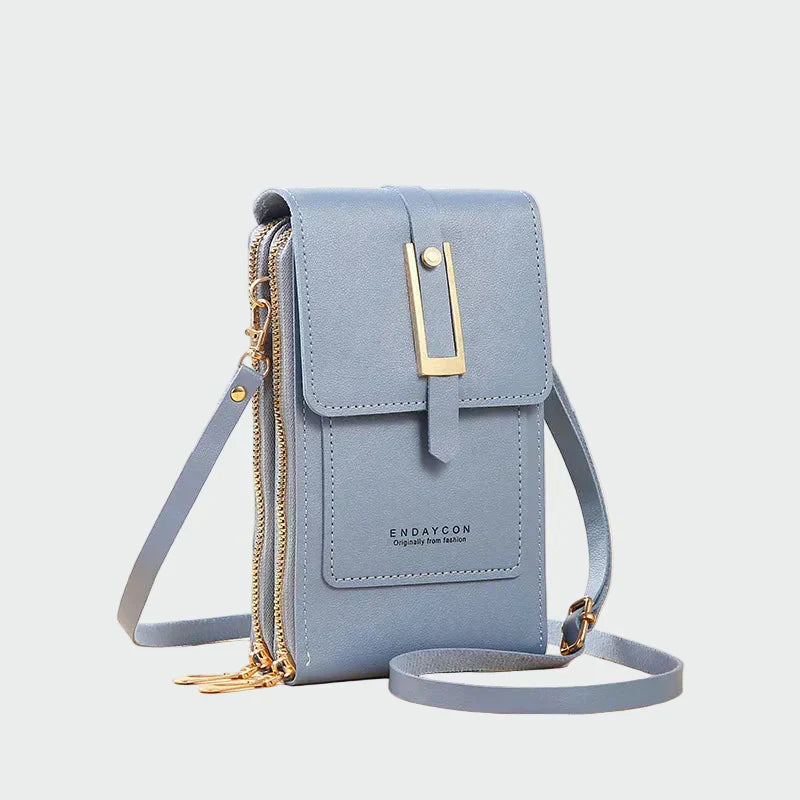 Věnceslava Sofistikovaná Kožená Kabelka Přes Rameno