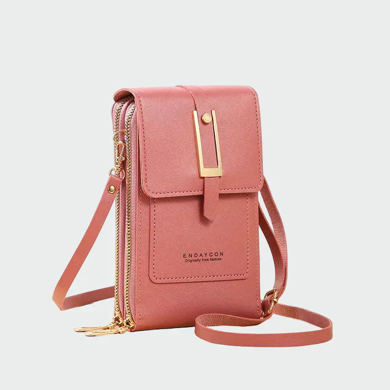 Věnceslava Sofistikovaná Kožená Kabelka Přes Rameno