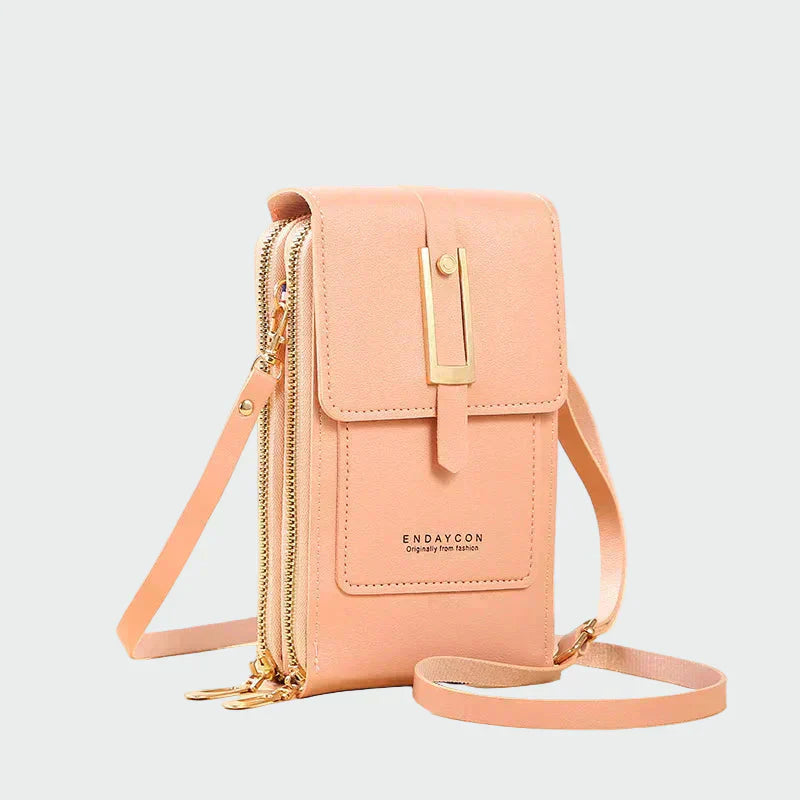 Věnceslava Sofistikovaná Kožená Kabelka Přes Rameno